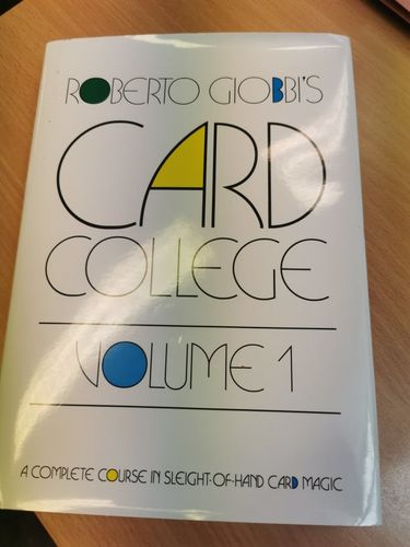 Customer photo review of Card College Volume 1 by Roberto Giobbi - Book