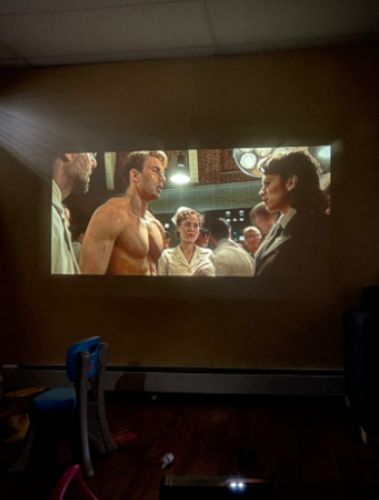 Customer photo review of Mini Projector