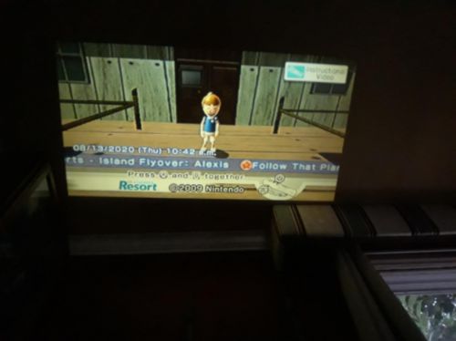 Customer photo review of Mini Projector