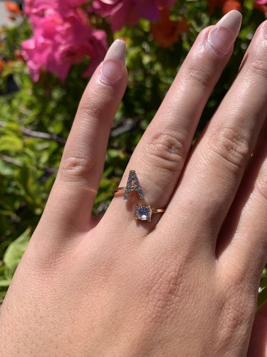 Customer photo review of Solvani™ Adjustable Initial Ring