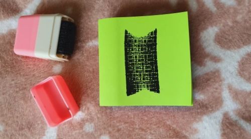 Customer photo review of The Privy Stamp™