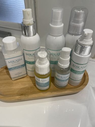 Customer photo review of Mikash Muslin Facial Cloth 2 in a pack