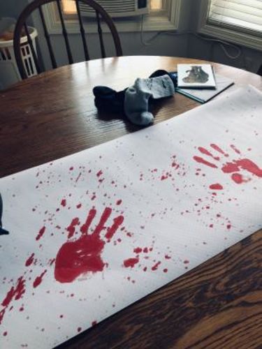 Customer photo review of The Bloody Mat™