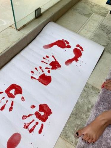 Customer photo review of The Bloody Mat™