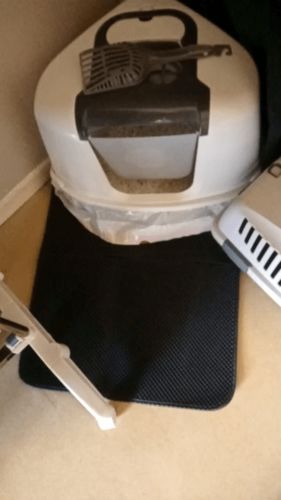 Customer photo review of Streuweg Matte Kein Streu