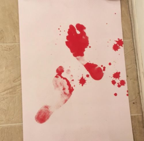Customer photo review of The Bloody Mat™