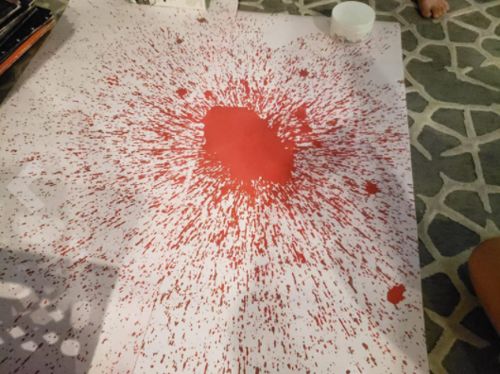 Customer photo review of The Bloody Mat™