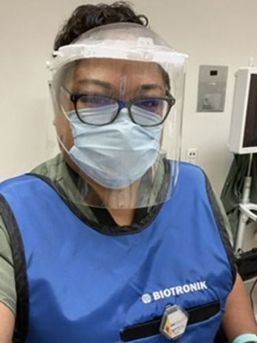 Customer photo review of Front Face Shield Replacements