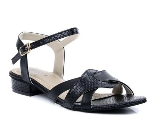 Customer photo review of Black Color Formal Sandals FR4427