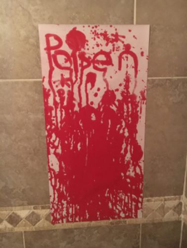 Customer photo review of The Bloody Mat™