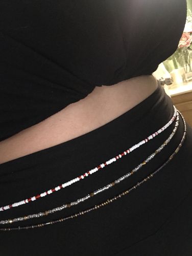 Customer photo review of Love Spell Waist Beads