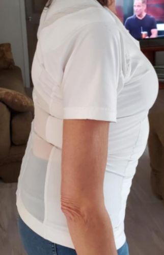 Customer photo review of Posture Shirt® For Women - Zipper