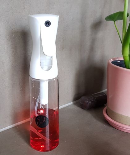 Customer photo review of CONTINUOUS MISTING SPRAY BOTTLE