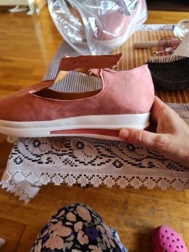 Customer photo review of Sandales Orthopédiques sans lacets à bout fermé pour femmes