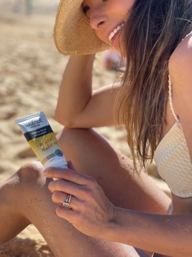 Customer photo review of 40 spf natural face sunscreen, BB Cream + mineral makeup