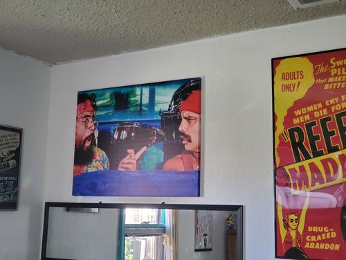 Customer photo review of Cheech & Chong (UIS) Wrong Thing Canvas Sets