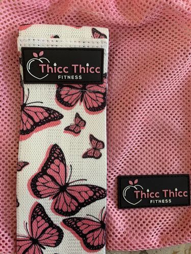 Customer photo review of Butterfly Booty Bands