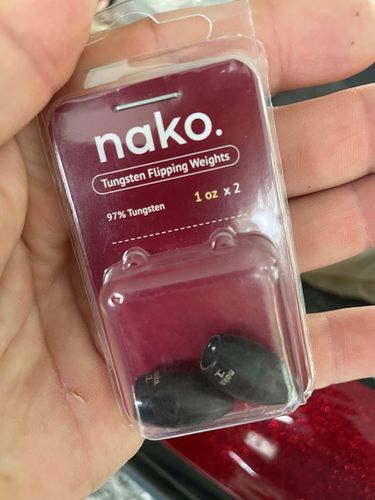 Customer photo review of 97% Purity Tungsten Worm Weights | Bullet Weights | 10 Piece | Bulk Pack