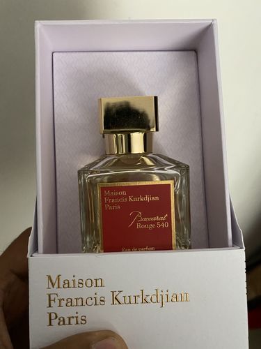 Customer photo review of Maison Francis Kurkdjian Baccarat Rouge 540 Eau de parfum 70ml