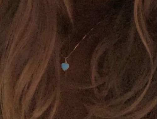 Customer photo review of Current-ly in Love Necklace