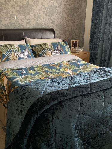 Customer photo review of Tucano Green - Bedding Set
