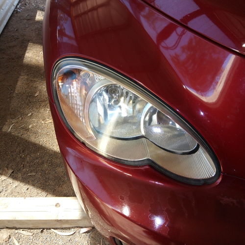 Customer photo review of 1 x Headlight Restore Wipes Kit