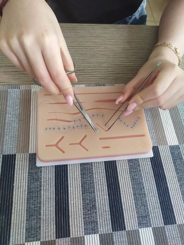 Customer photo review of Suture Practice Kit