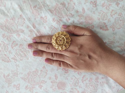 Customer photo review of Antique Finger Ring 135644