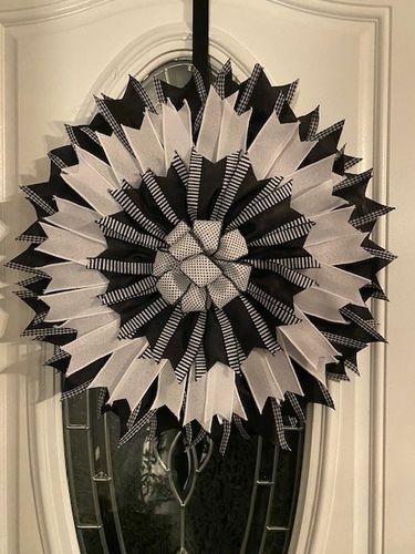 Customer photo review of 12" Flower Board UITC-SF, wreath ring, wreath frame