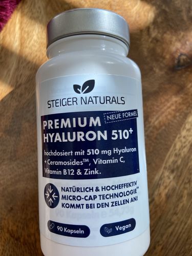 Customer photo review of Hyaluronsäure Kapseln Premium 510 + Vitamin Komplex | 90 Kapseln für 3 Monate