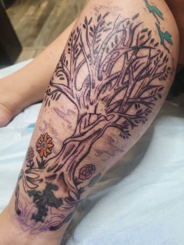 Customer photo review of Signature Tattoo Numbing Cream