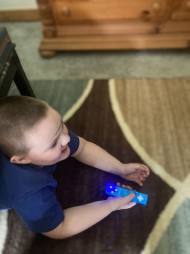 Customer photo review of Wii Console White + Choose Voomwa Remotes - Wii Sports, New Super Mario, or Mario Kart (Refurbished - Excellent)