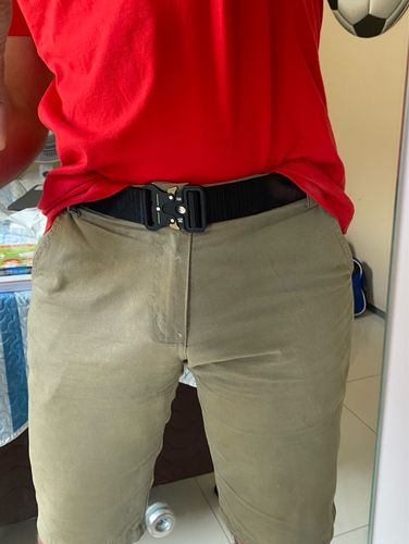 Customer photo review of FansGemacht Cobra taktischer Gürtel Nylongürtel