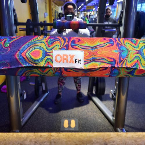 Customer photo review of Barbell Pad Psicodelic