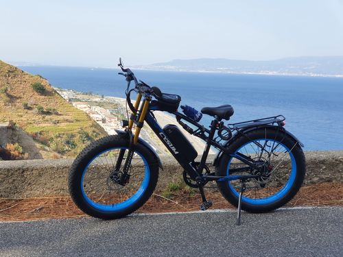 Customer photo review of CM-900 1000W 48V Motor 17Ah Li-Battery Fat E-Bike