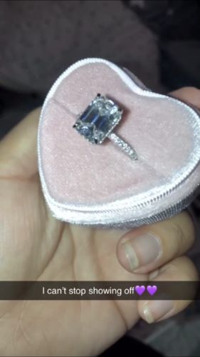 Customer photo review of “Keep her” ring