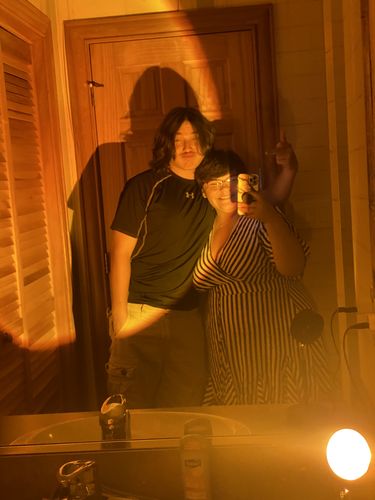 Customer photo review of The Sunset Lamp