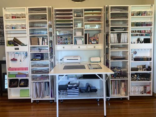 Customer photo review of + 40 InView™ Tote and track system