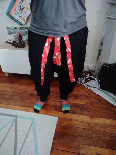 Customer photo review of Red Ribbon Joggers