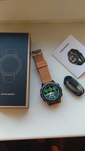 Customer photo review of SENBONO X28 360*360 HD Screen Smart Watch 3ATM Waterproof Sport Watch Fitness Activity Tracker 2021 Smartwatch for Men Women