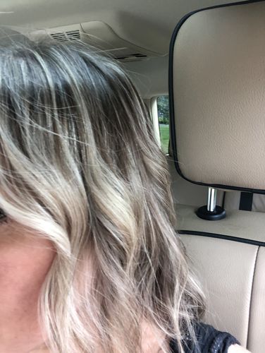 Customer photo review of REPLUMPING Hair Filler Superactive Leave-in