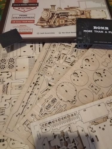Customer photo review of Train - La Maquette en Bois®