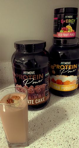 Customer photo review of Chocolate Cake Protein