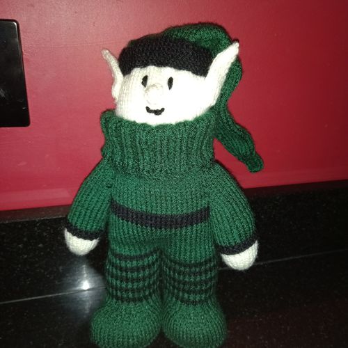 Customer photo review of Knitting by Post Patterns