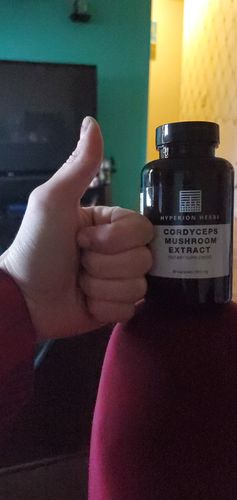 Customer photo review of Cordyceps Extract Capsules