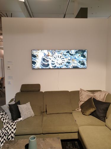 Customer photo review of Leuchtbild | Muschel Fossil No. 3 | Panorama