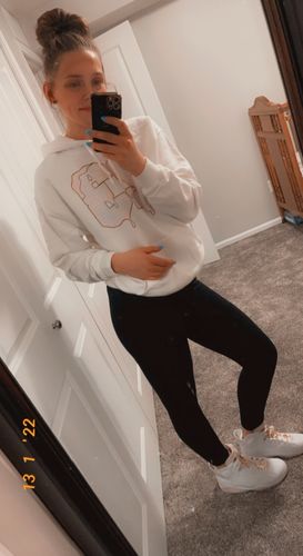 Customer photo review of S.H Unisex Shirt Match Jordan 4 White Oreo "Tech White"