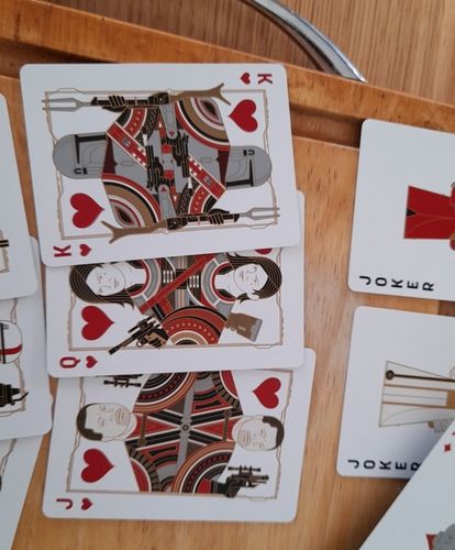 Customer photo review of Mandalorian Playing Cards by theory11