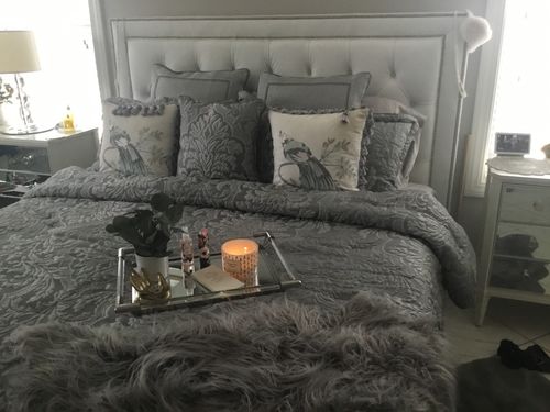 Customer photo review of Leonardo Charcoal Euro Sham By J Queen