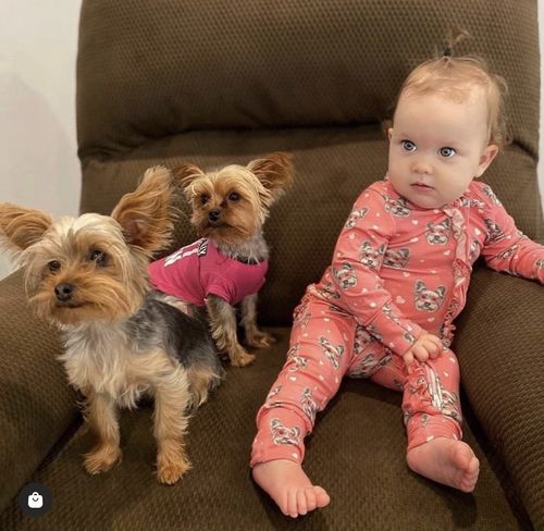 Customer photo review of Piper Convertible Footie